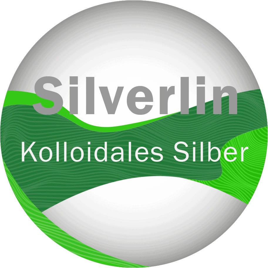 Silverlin Logo 2025: Symbol für Kompetenz und modernste Technik in der Herstellung von hochreinem Kolloidalem Silber.