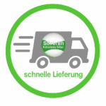 Icon: Überdurchschnittlich schnelle Lieferung in sicherer Verpackung von hochreinem Kolloidalem Silber durch Silverlin.